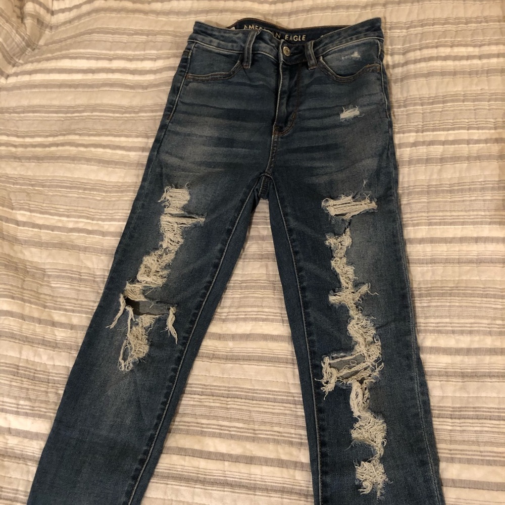 AE girls jeans